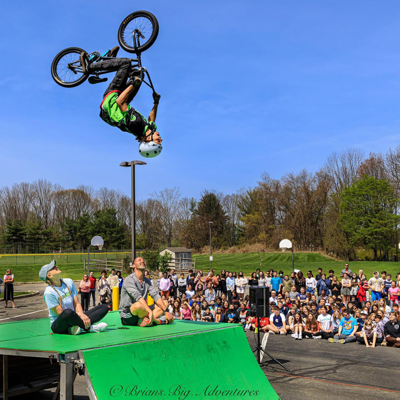 Dialed Action Sport Team Performance BMX Stunt Riders