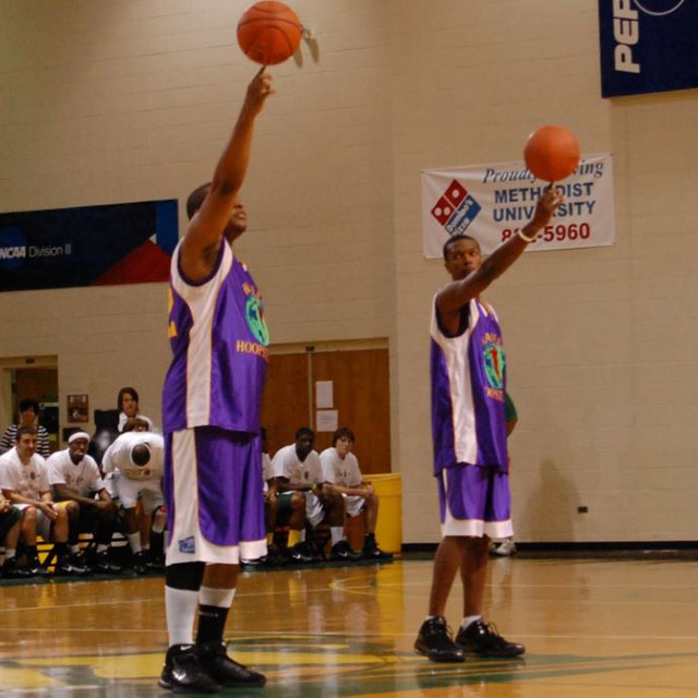 Harlem Hoopsters freestyle exhibition basketball