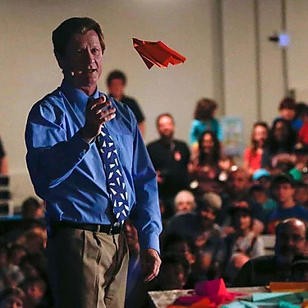 John Collins Paper Airplane Guy