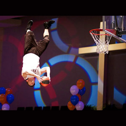 Team Turbo Dunk Acrobatic Basketball Act