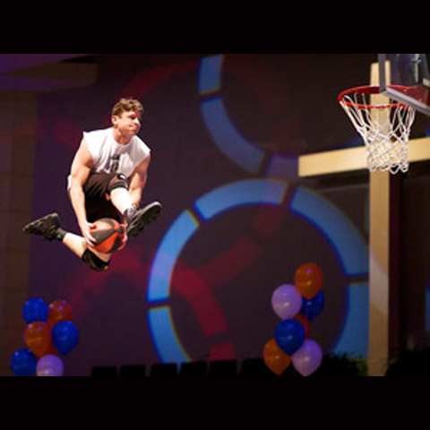 Team Turbo Dunk Acrobatic Basketball Act