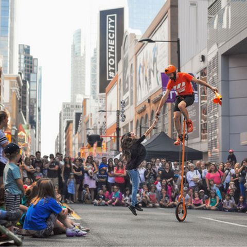 Wacky Chad Stunt Pogo Unicycle Skateboard Comedian